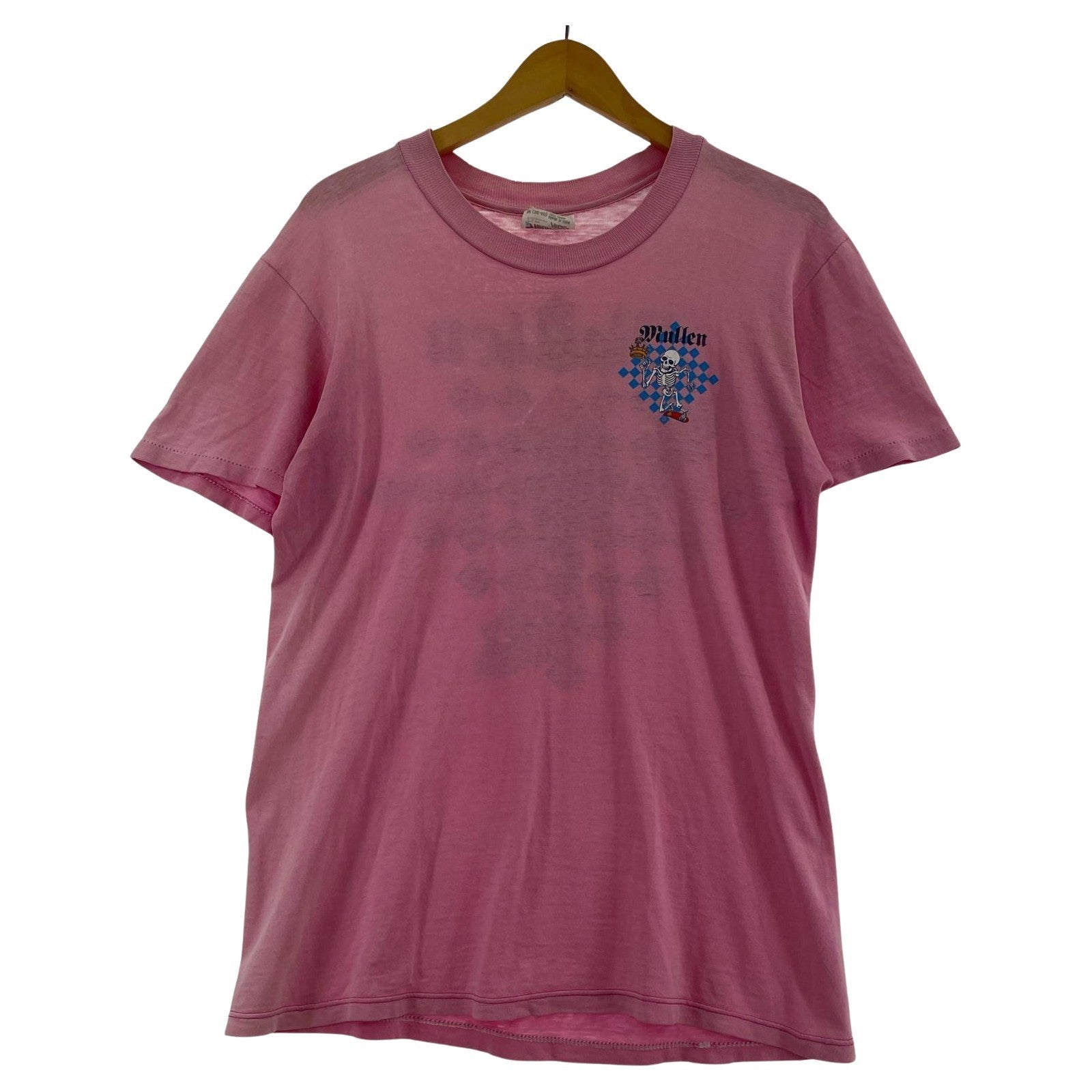 半袖Tシャツ 80s Powell USA製 Stedman ロドニーミューレン Tシャツ M M ピンク