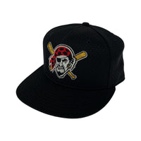 キャップ 90s MLB ピッツバーグ・パイレーツ キャップ 7 1/8 ブラック