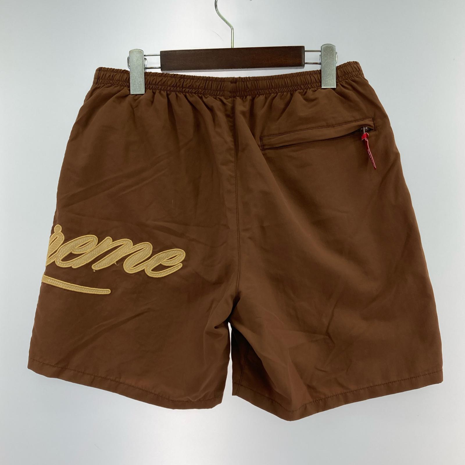 ショートパンツ 21SS Mesh Script Water Short (S) ブラウン S ブラウン