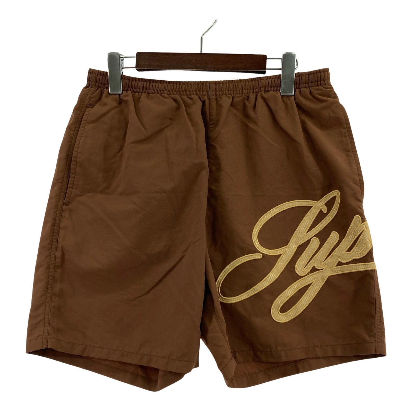 ショートパンツ 21SS Mesh Script Water Short (S) ブラウン S ブラウン
