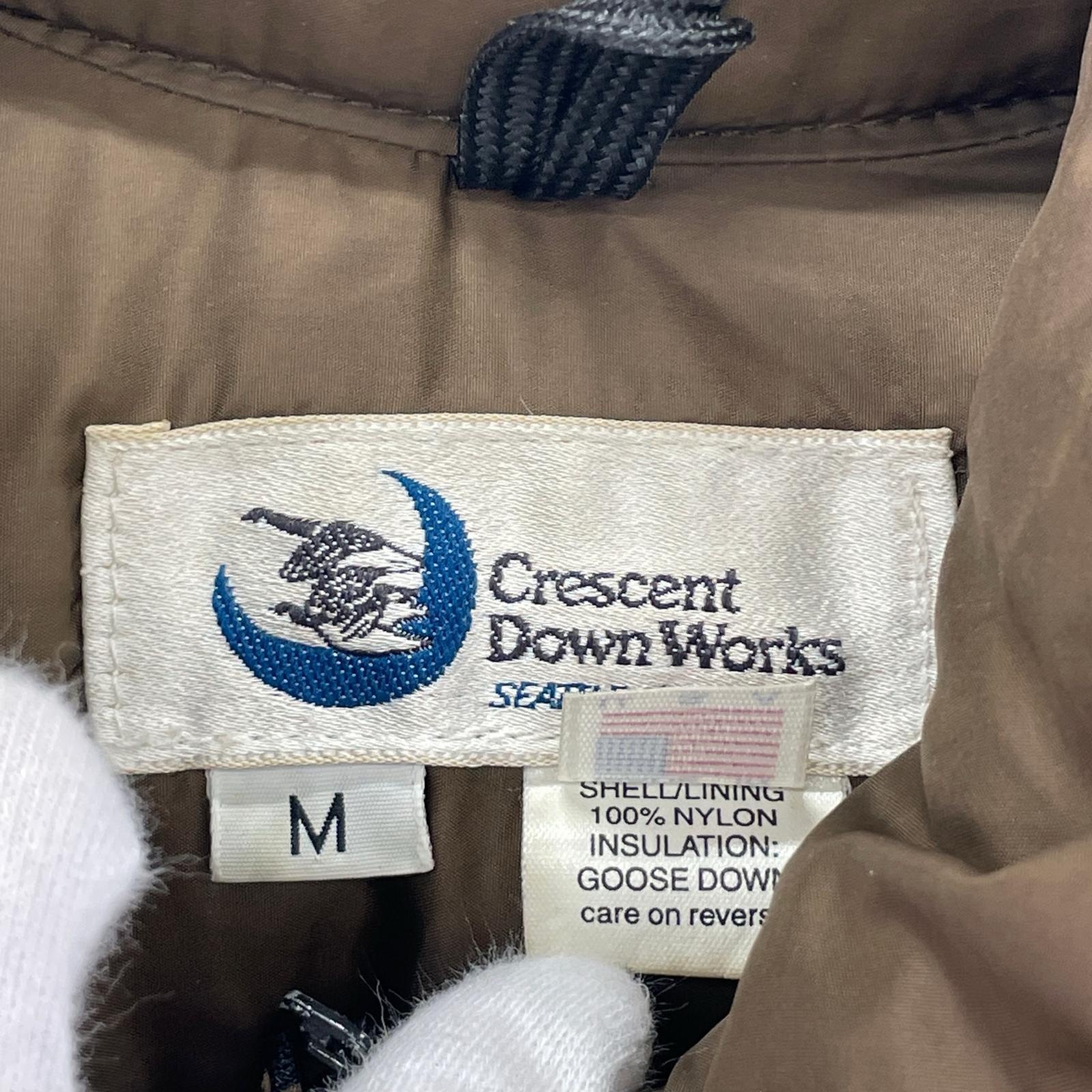 ダウンジャケット DOWN SWEATER M BRW M ブラウン