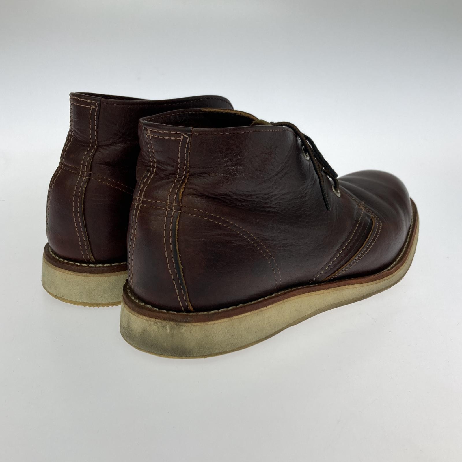 ブーツ WORK CHUKKA(28.0) 28cm (US10 UK9 1/2 EU46) ブラウン