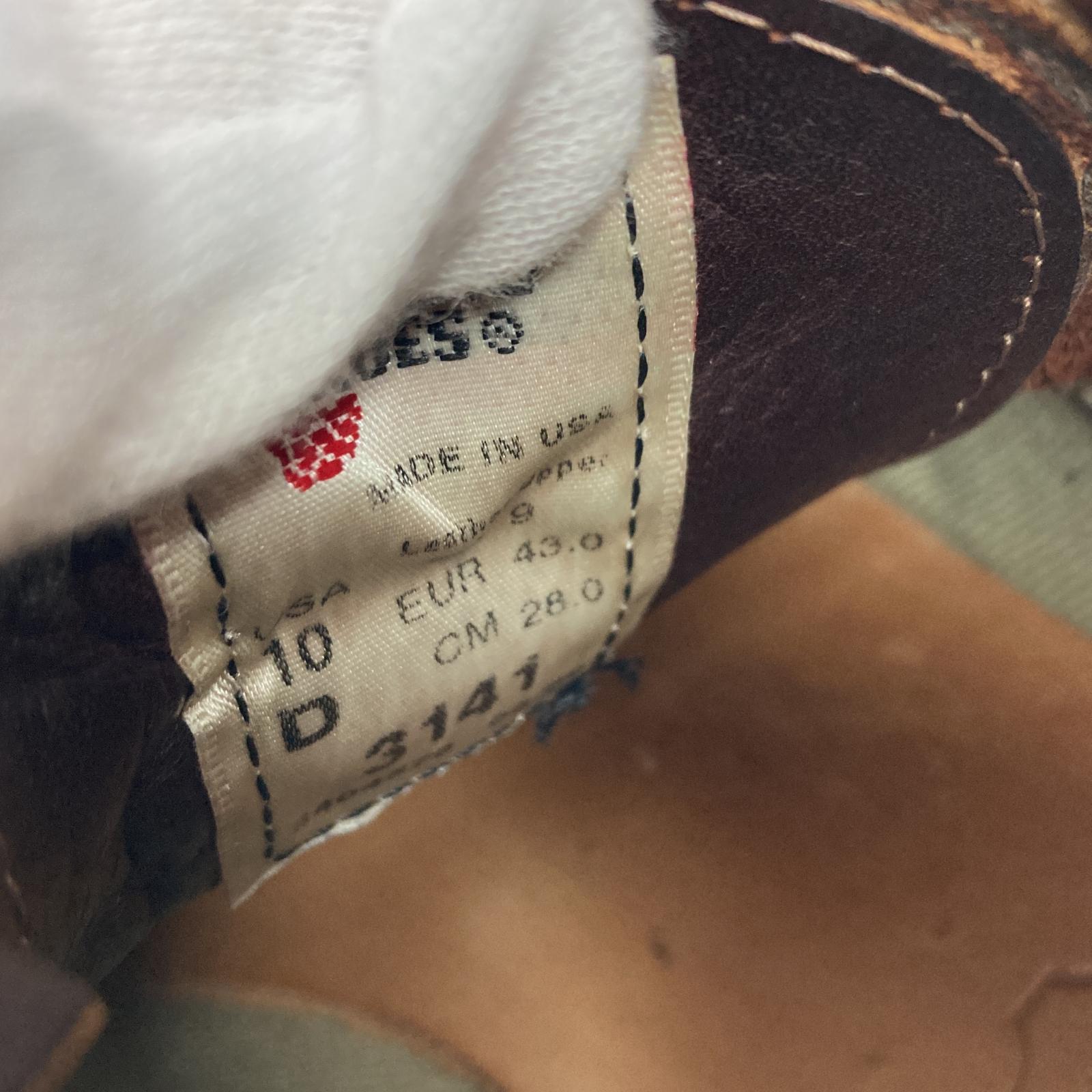 ブーツ WORK CHUKKA(28.0) 28cm (US10 UK9 1/2 EU46) ブラウン