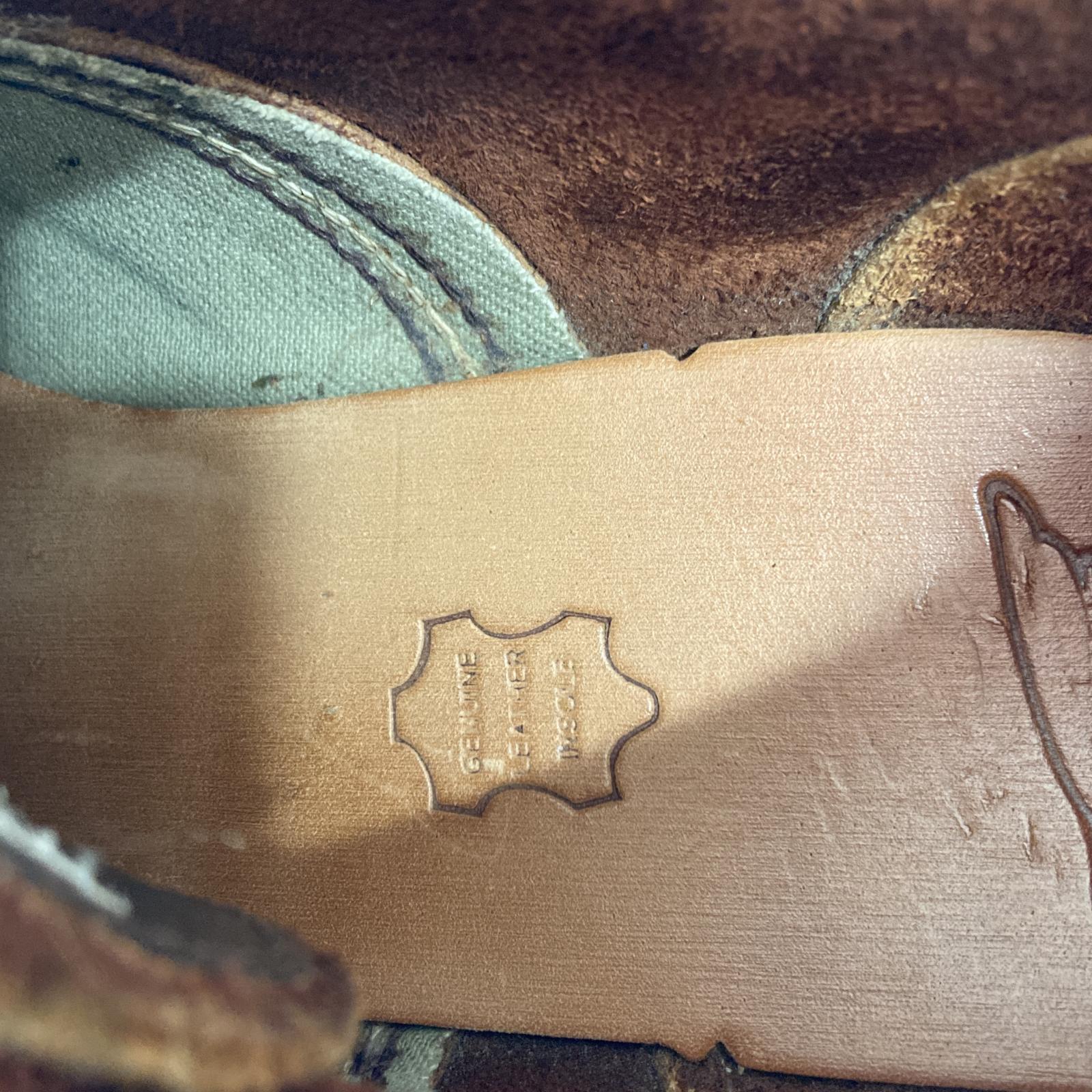 ブーツ WORK CHUKKA(28.0) 28cm (US10 UK9 1/2 EU46) ブラウン