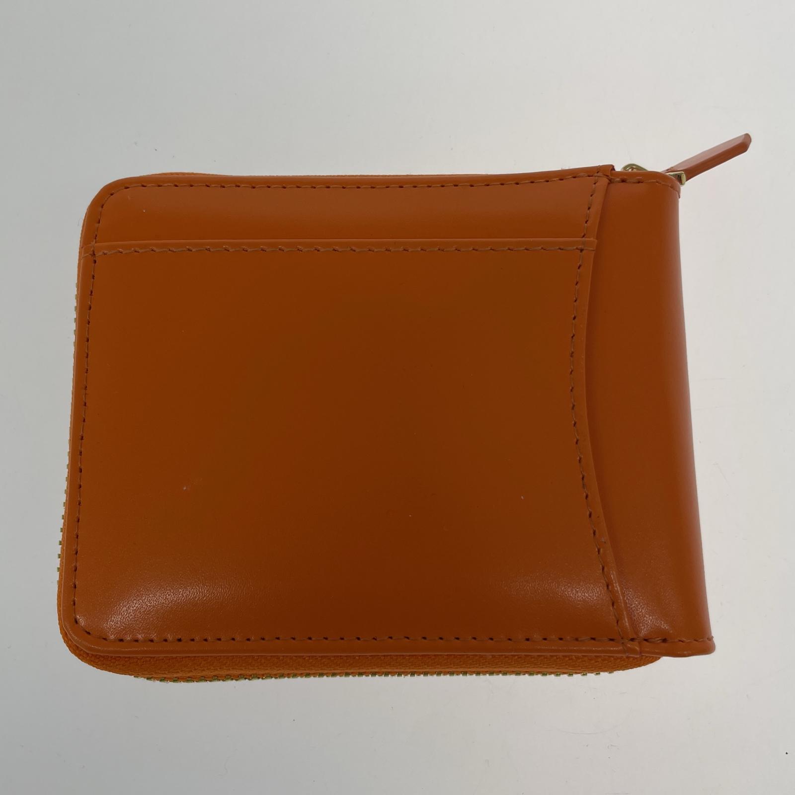 コンパクトウォレット SILNA ジップウォレット オレンジ オレンジ