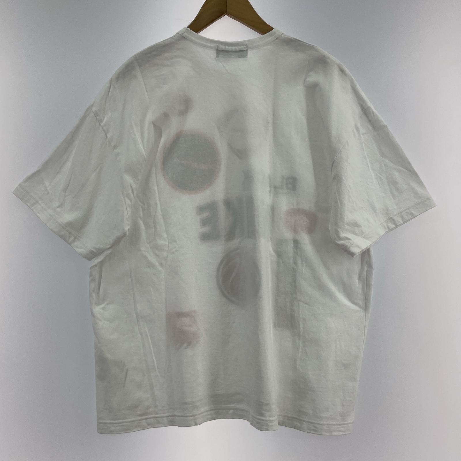 半袖Tシャツ BLACK COMME des GARCONS×NIKE プリントTee S ホワイト 1M-T101 S ホワイト