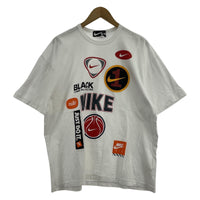 半袖Tシャツ BLACK COMME des GARCONS×NIKE プリントTee S ホワイト 1M-T101 S ホワイト