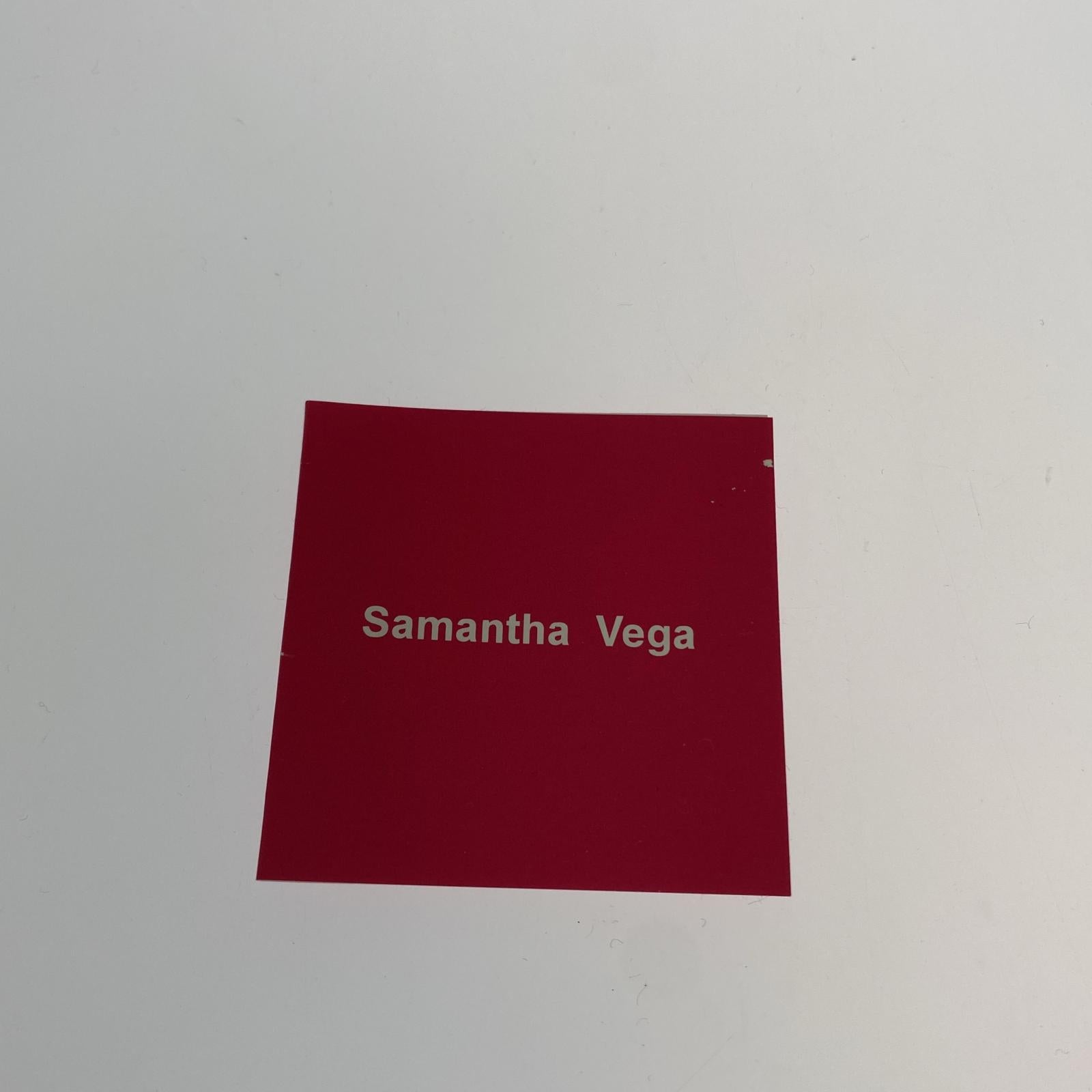 長財布 Samantha Vega ビジュー付 ロングウォレット ブラック