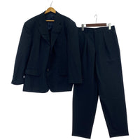 テーラードジャケット COMME des GARCONS HOMME PLUS 90s パッチワークデザイン セットアップ S/M ネイビー S ネイビー