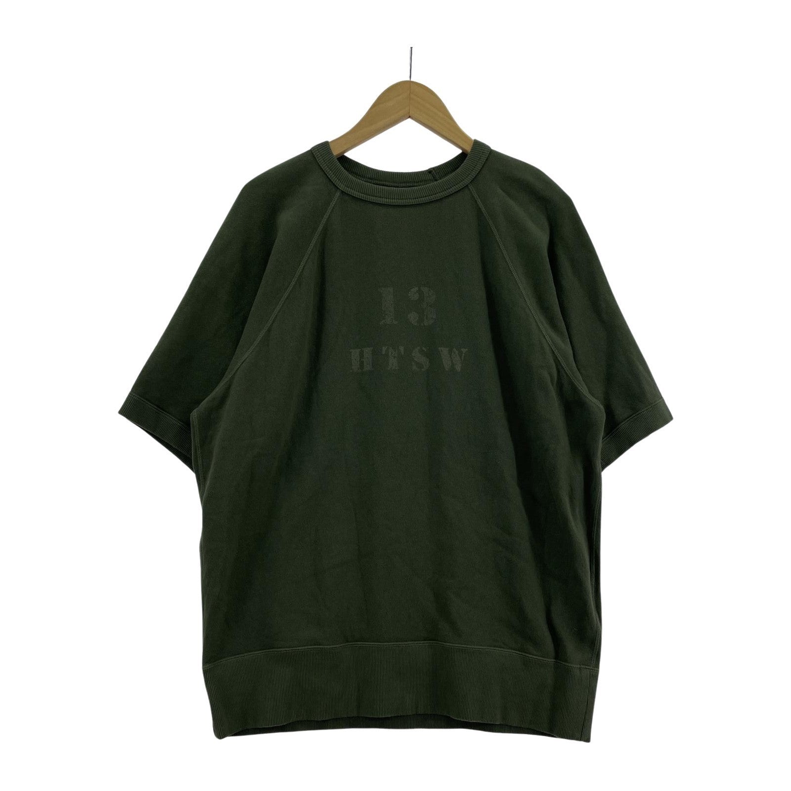 半袖Tシャツ HARROW TOWN STORES ステンシルプリント S/Sスウェット L