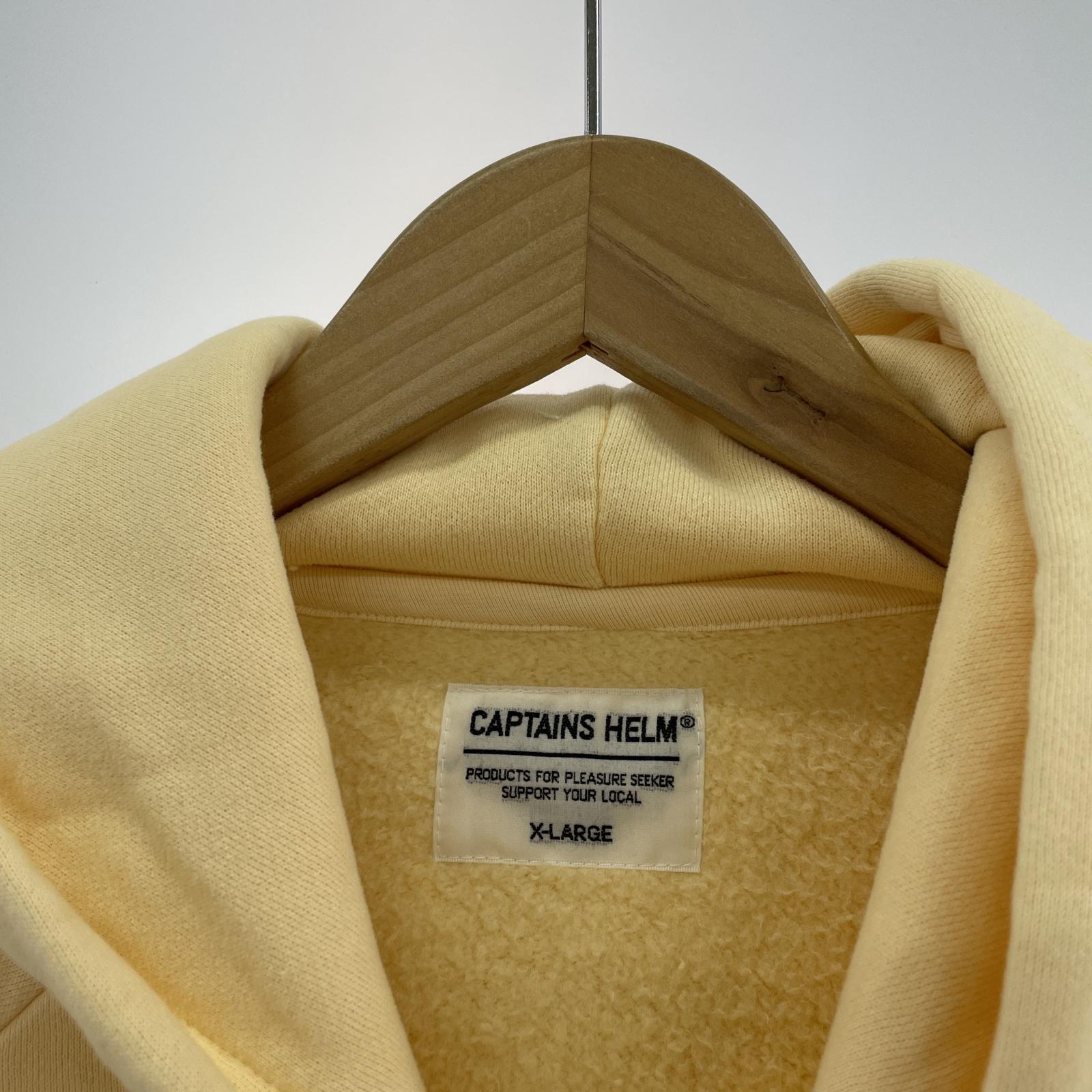 パーカー Captains Helm 25SS LOGO HOODIE プリントパーカー XL ベージュ ベージュ