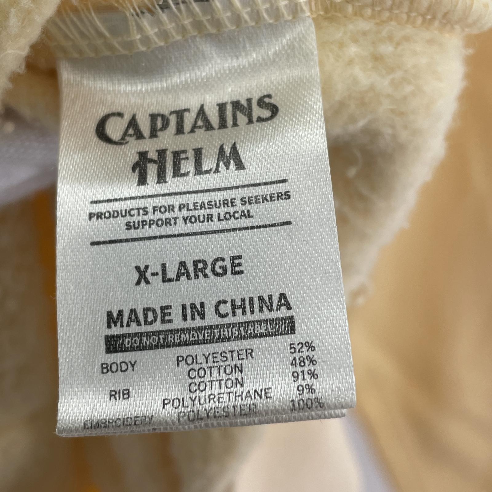 パーカー Captains Helm 25SS LOGO HOODIE プリントパーカー XL ベージュ ベージュ