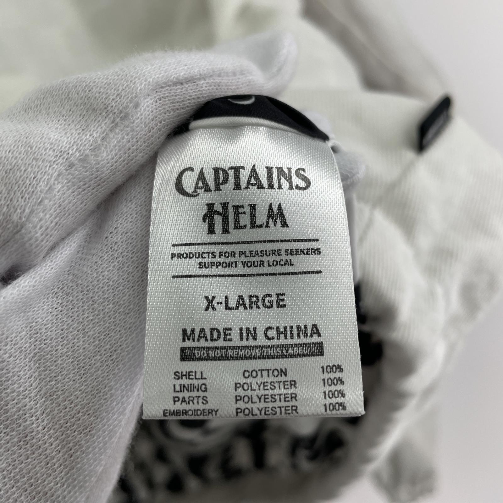 ジャケット Captains Helm 25SS LOGO DENIM COACH JACKET XL ホワイト ホワイト