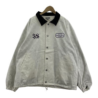 ジャケット Captains Helm 25SS LOGO DENIM COACH JACKET XL ホワイト ホワイト