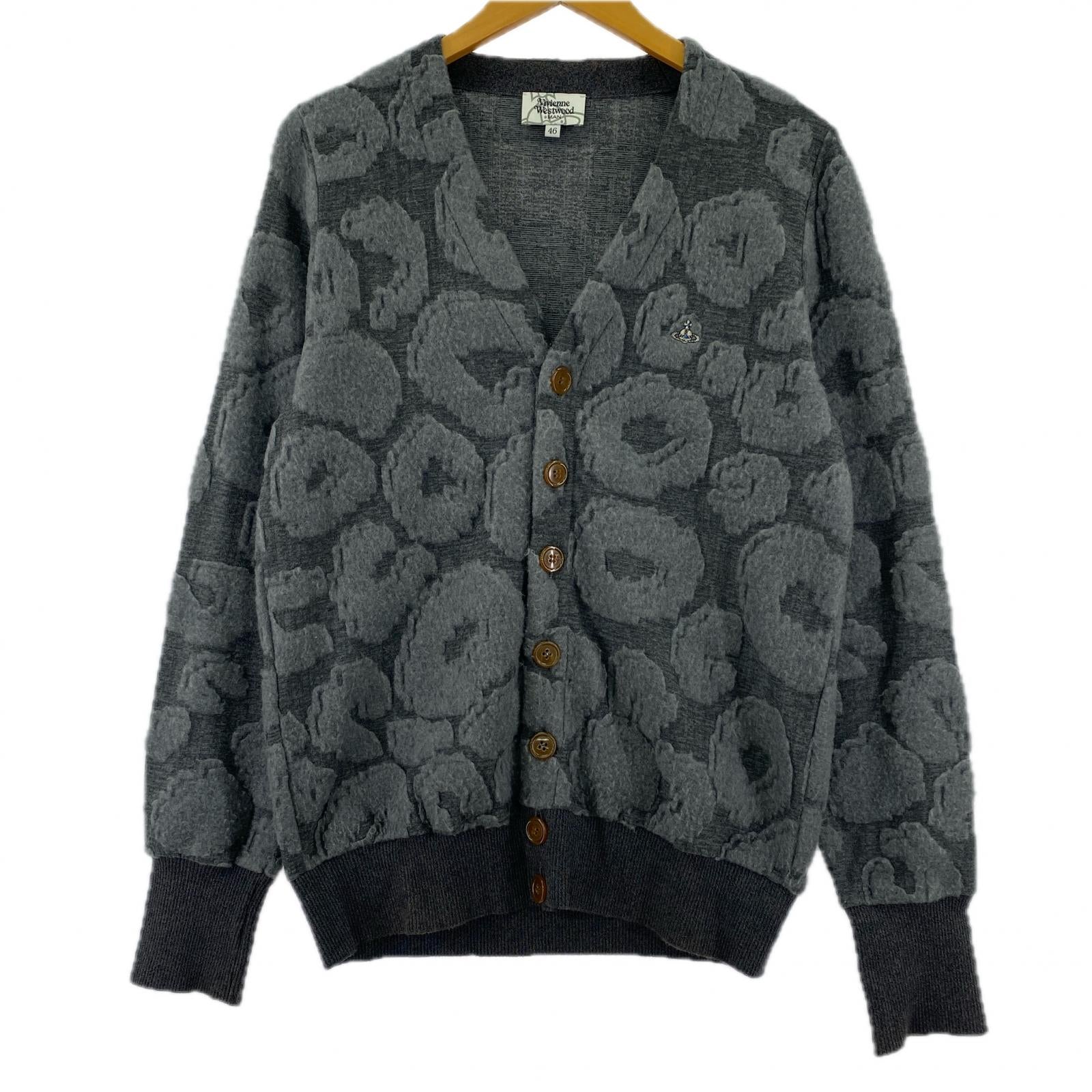 カーディガン GRY size46 46 グレー