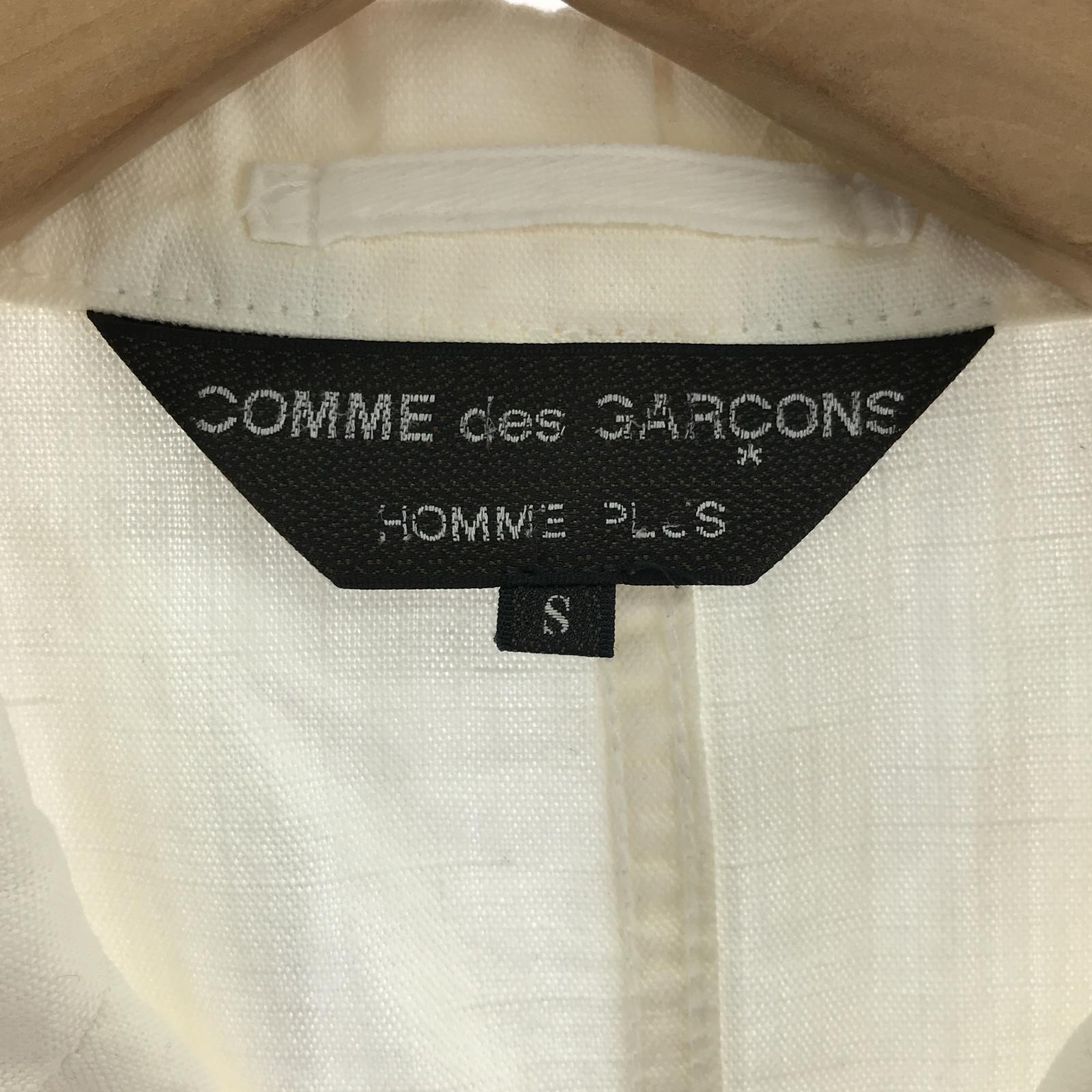 テーラードジャケット COMME des GARCONS HOMME PLUS ALEXANDER STADLER インサイドアウト 落書き テーラードジャケット S ホワイト PM-J063 AD2003 S ホワイト
