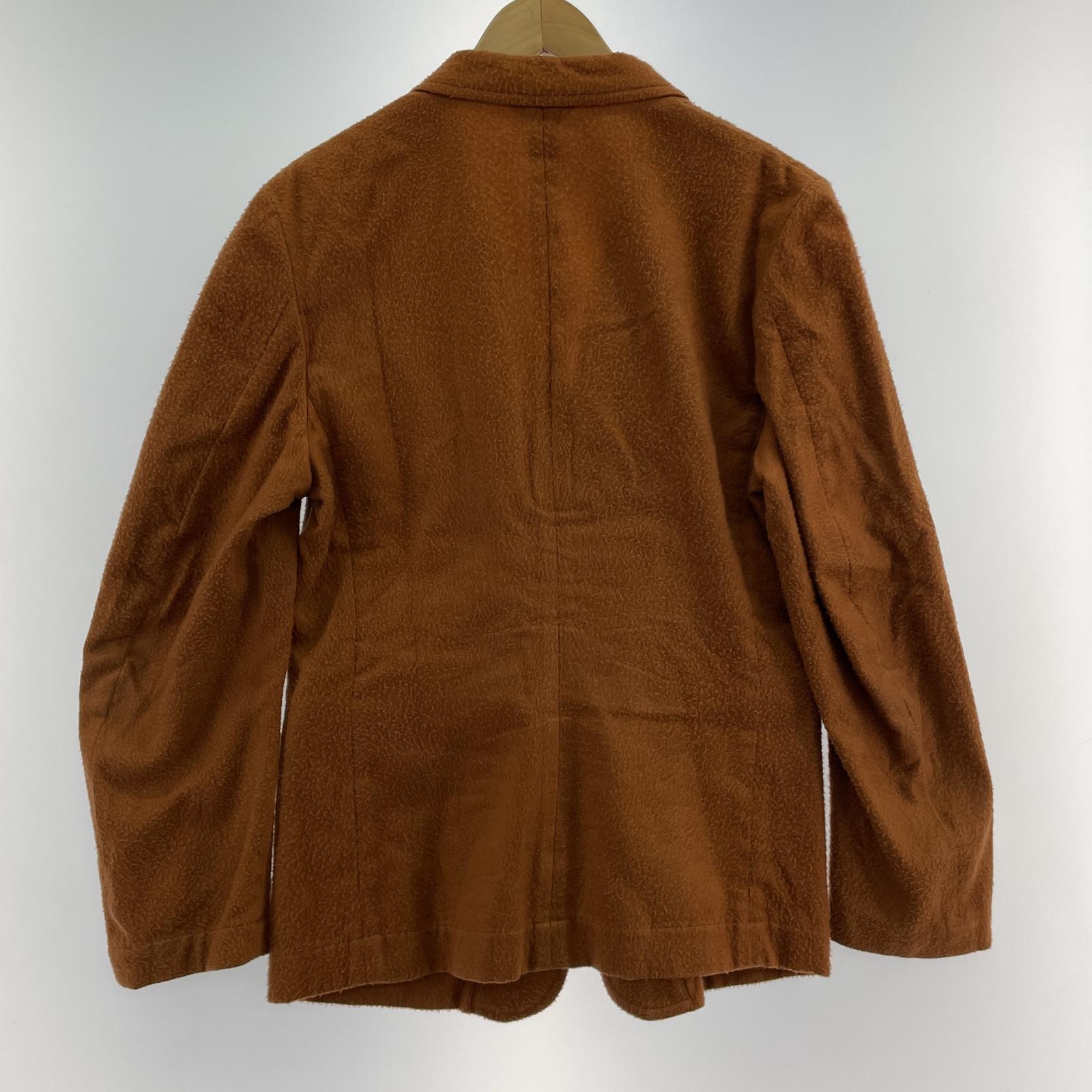テーラードジャケット COMME des GARCONS 起毛 テーラードジャケット M レンガ GJ-10032M AD1994 M ブラウン