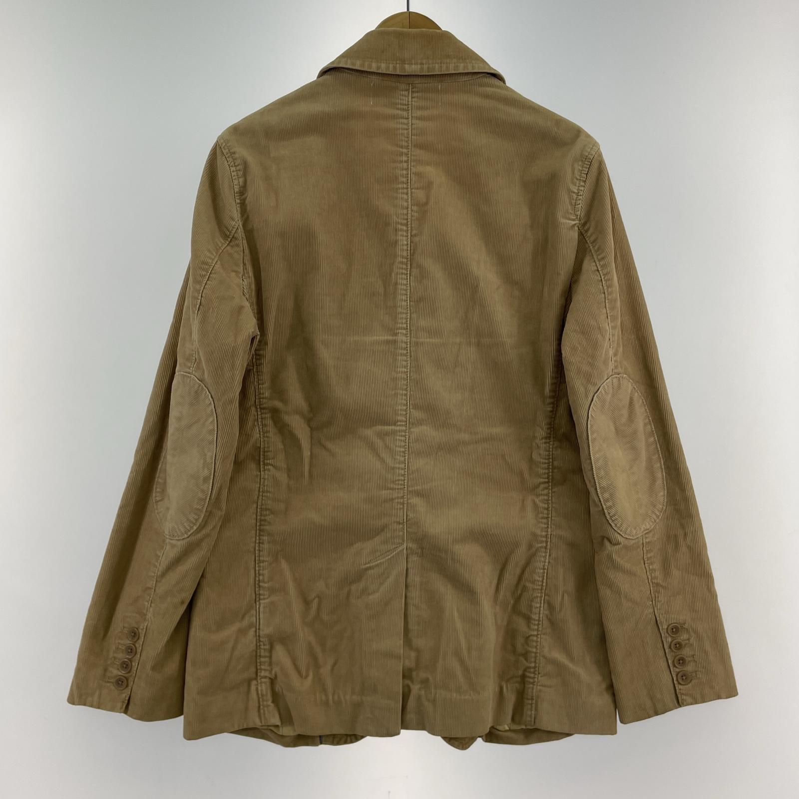 テーラードジャケット COMME des GARCONS HOMME 80s デザインコーデュロイジャケット - ベージュ HN-050460 ベージュ