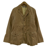 テーラードジャケット COMME des GARCONS HOMME 80s デザインコーデュロイジャケット - ベージュ HN-050460 ベージュ