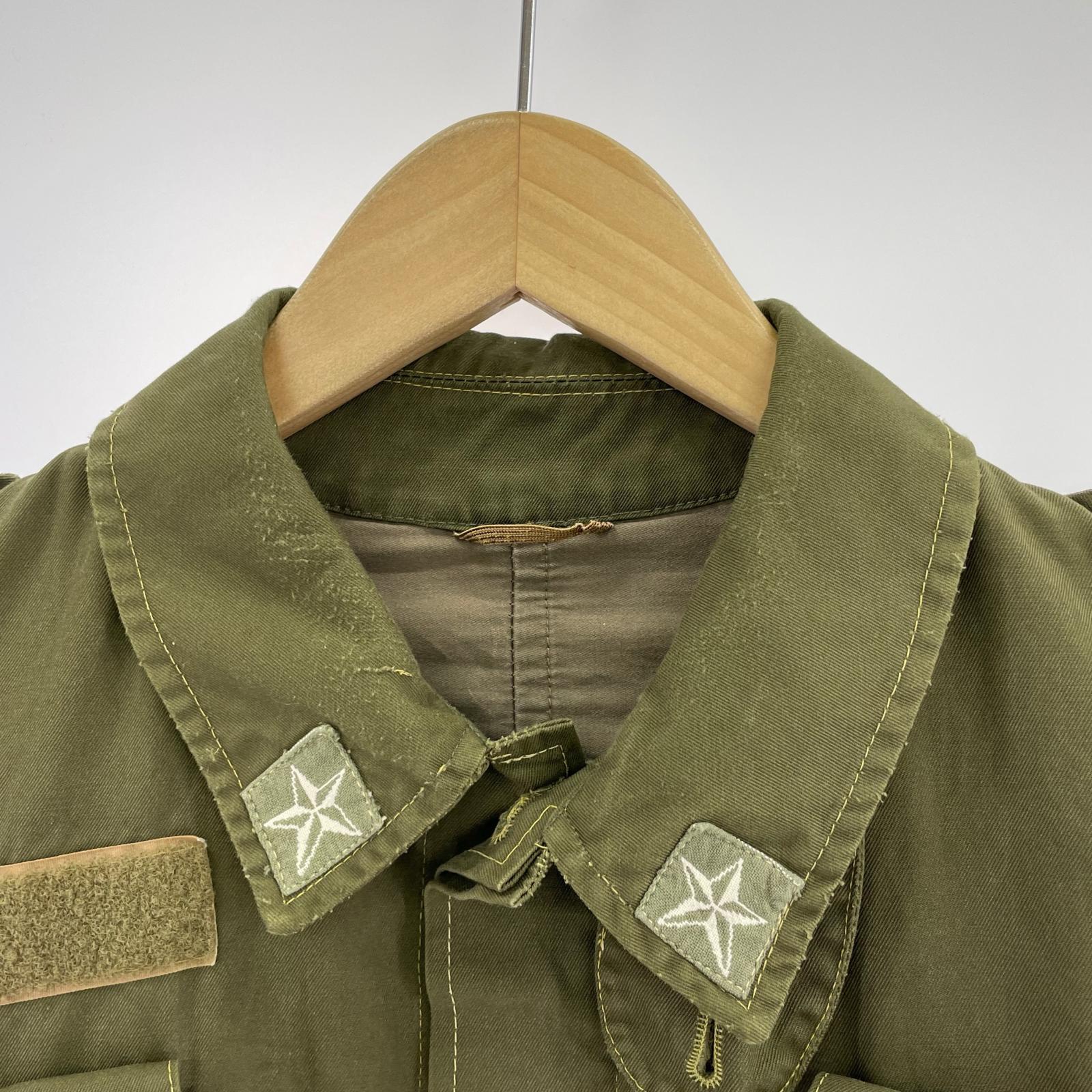 ミリタリージャケット イタリア軍 シャツ カーキ