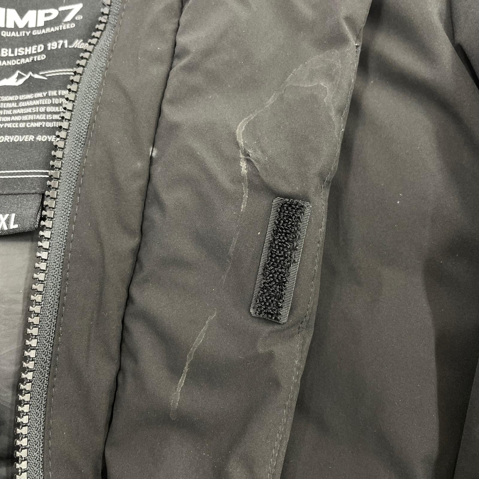 ダウンジャケット 黒 XL ブラック