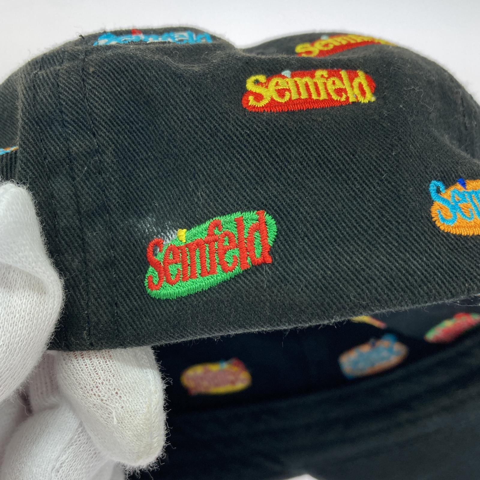 キャップ 90s seinfeld キャップ フリー ブラック