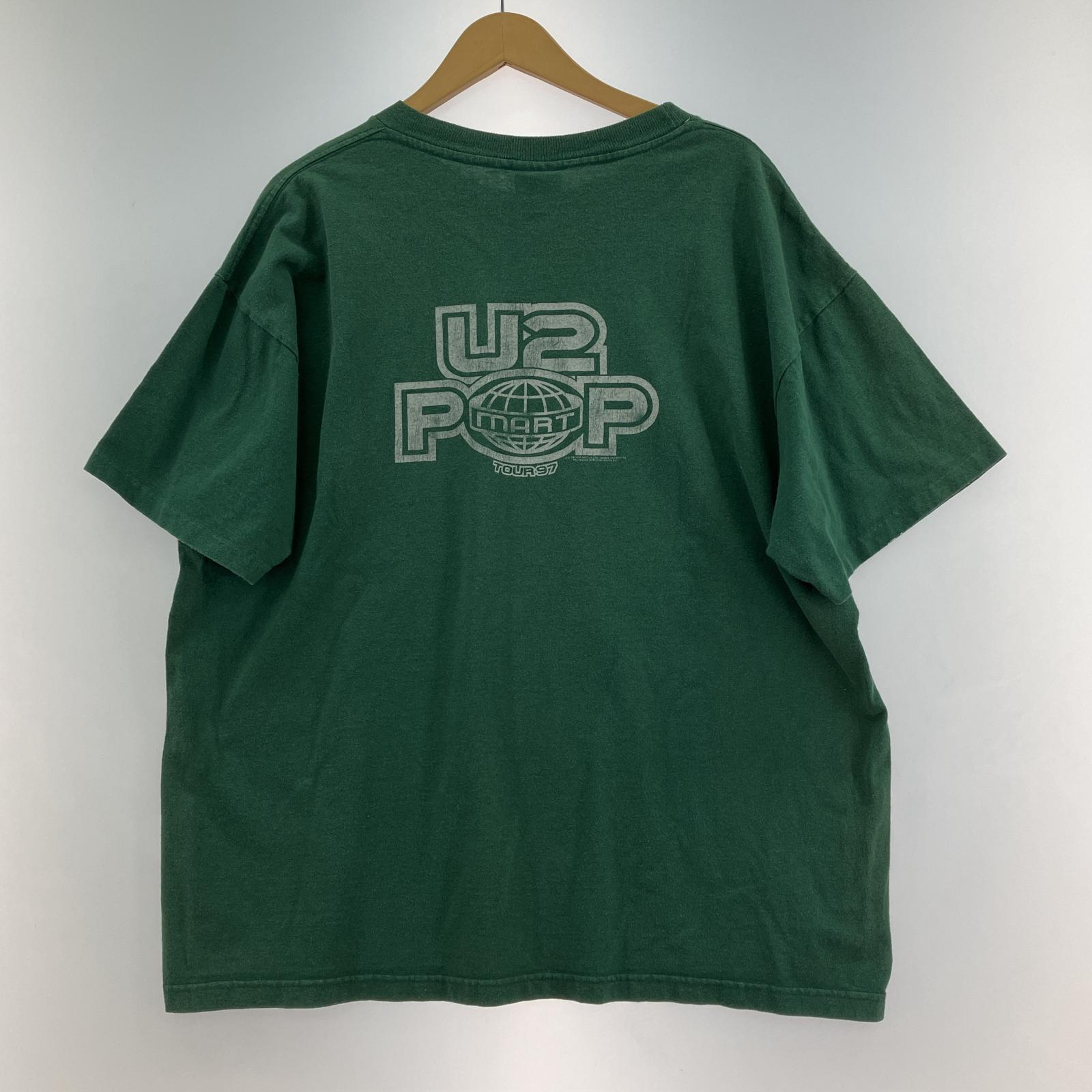 半袖Tシャツ U2 POPMART 緑 XL グリーン