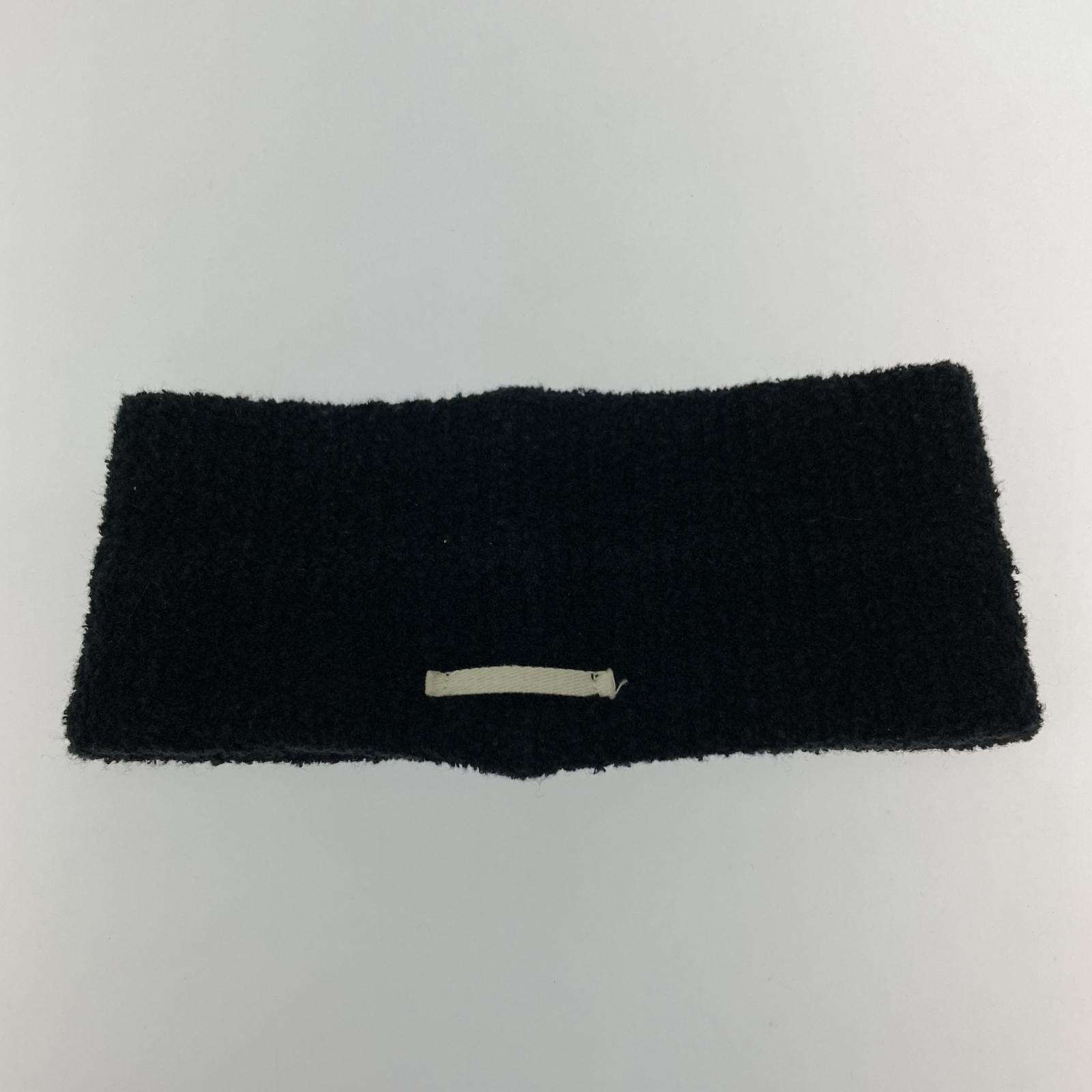 その他帽子 MAISON KINEMA Long hair band 黒 ブラック