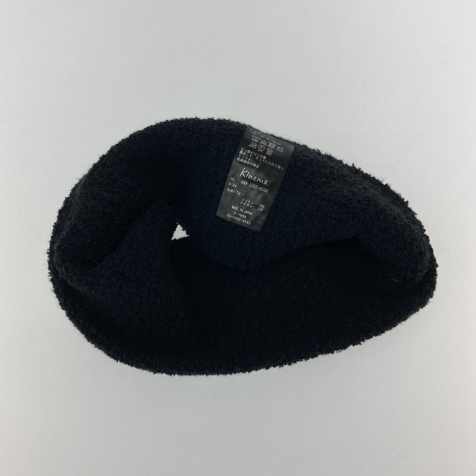 その他帽子 MAISON KINEMA Long hair band 黒 ブラック