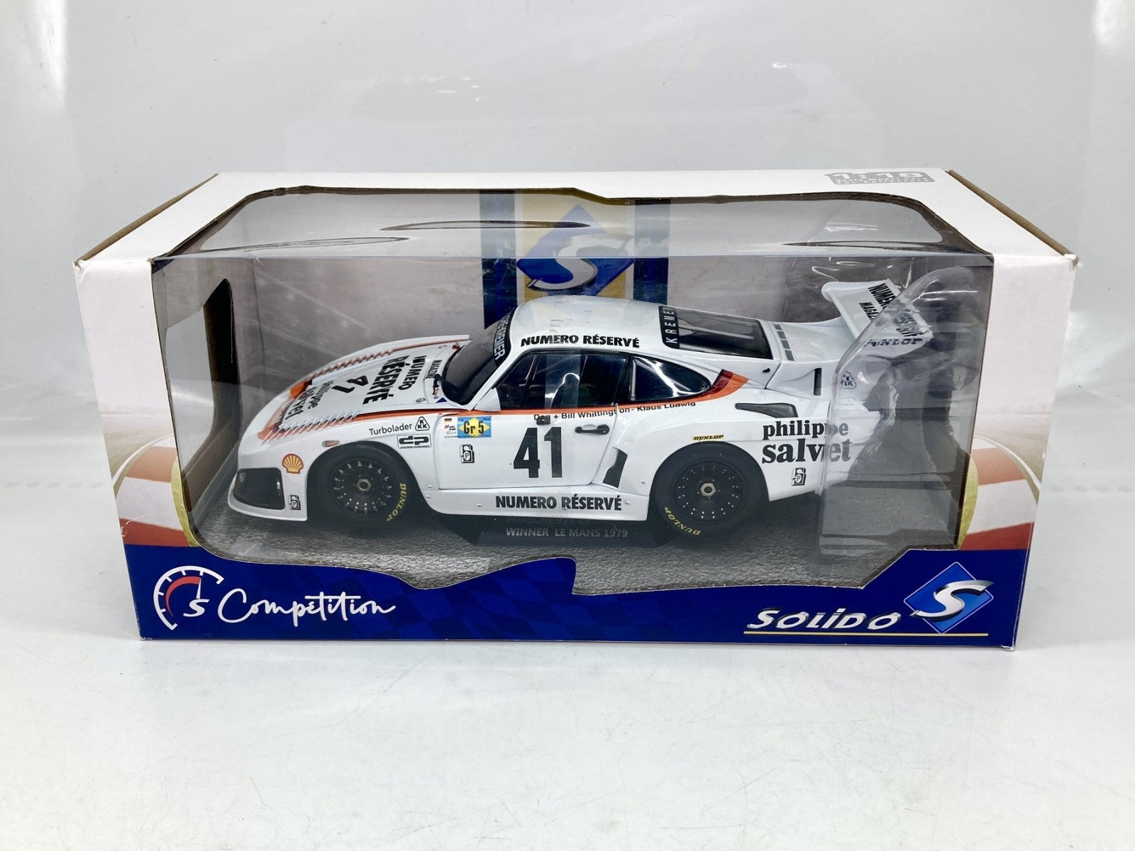 SOLIDO Porsche 935 K3 WUNNER LE MANS スケールカー