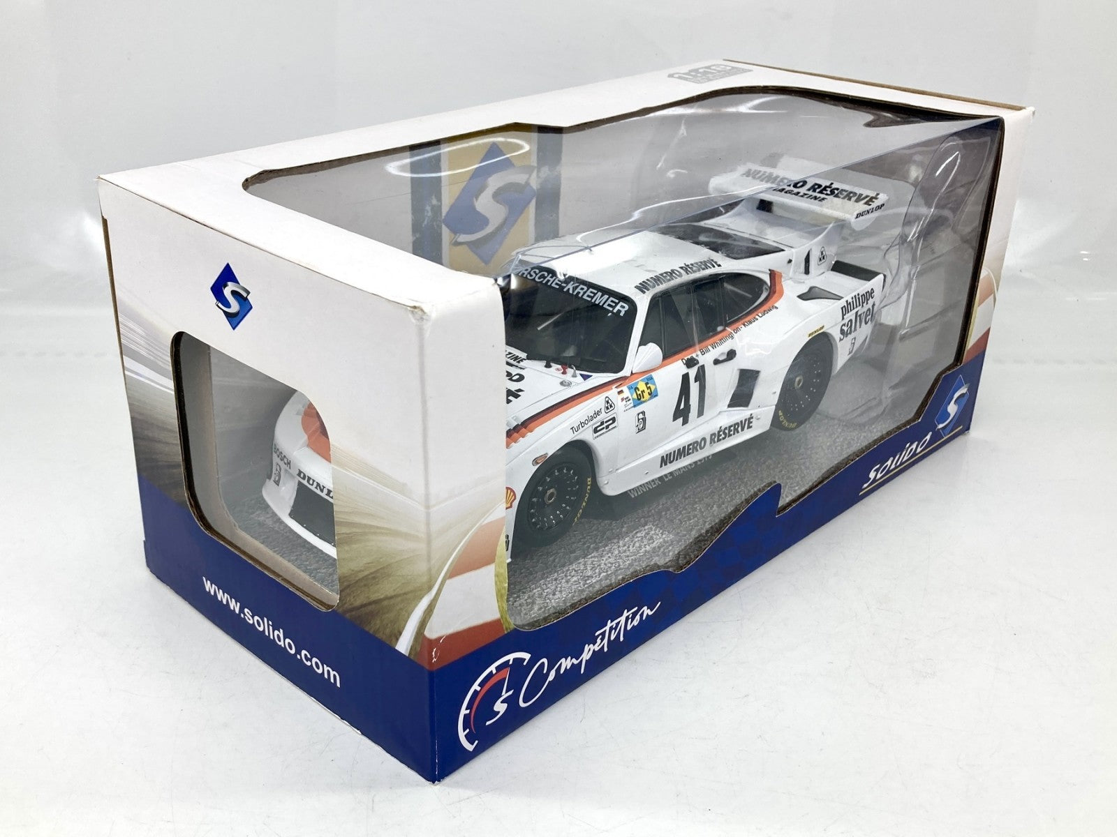 SOLIDO Porsche 935 K3 WUNNER LE MANS スケールカー