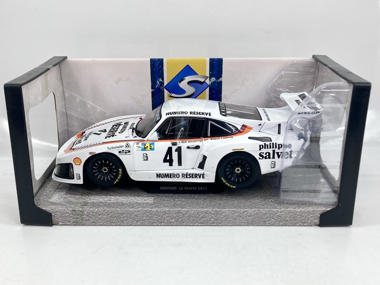 SOLIDO Porsche 935 K3 WUNNER LE MANS スケールカー