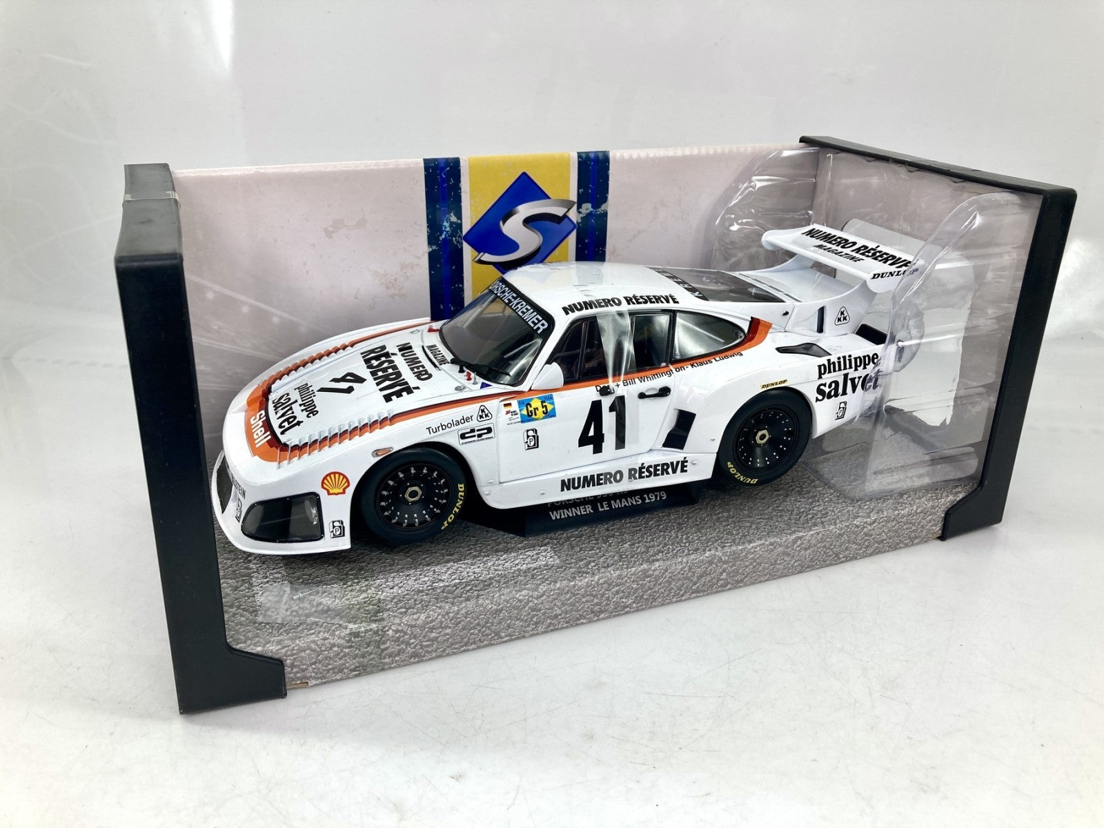 SOLIDO Porsche 935 K3 WUNNER LE MANS スケールカー