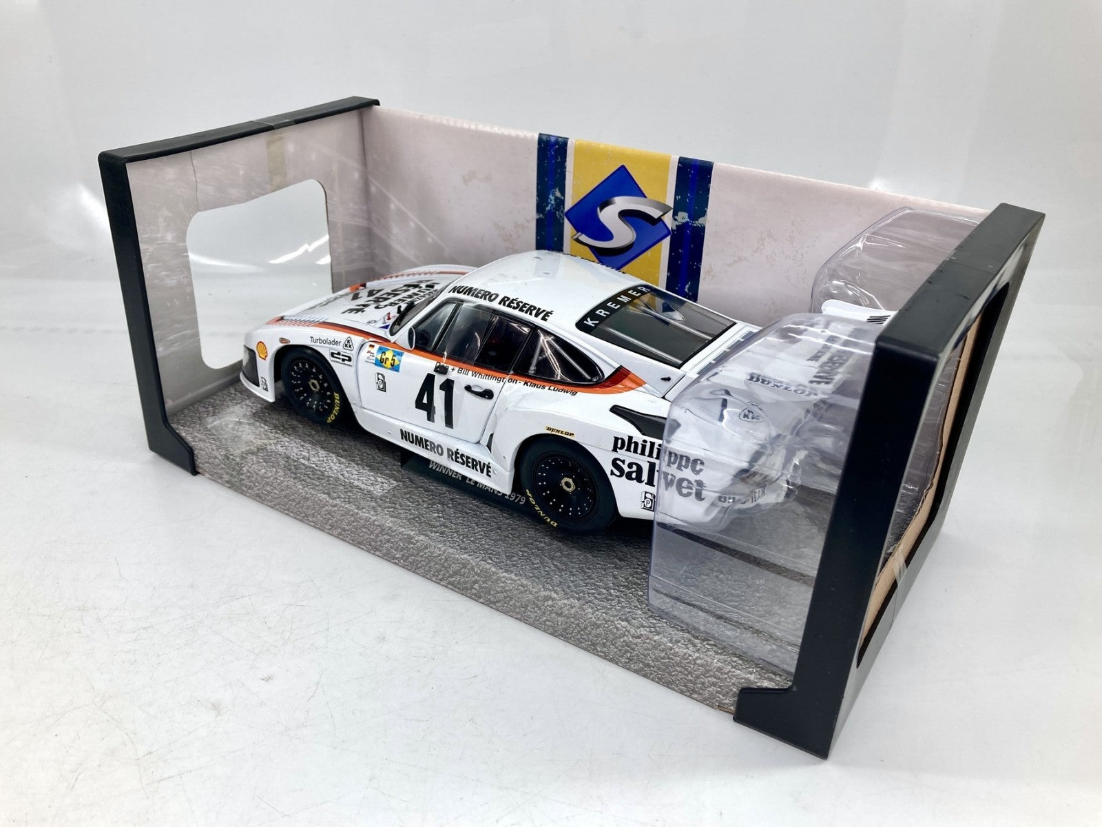 SOLIDO Porsche 935 K3 WUNNER LE MANS スケールカー