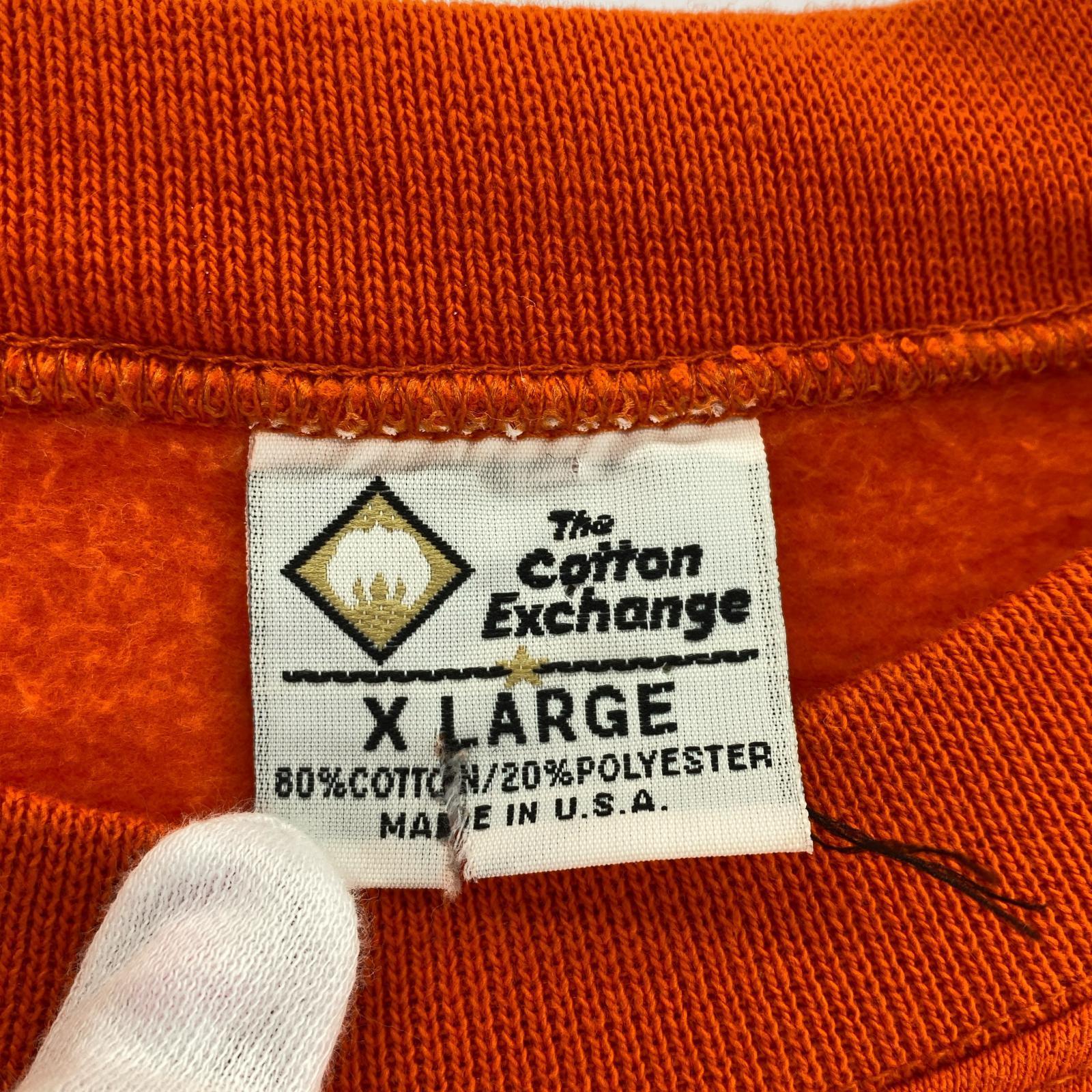 スウェット THE Cotton Exchange /スウェット オレンジ