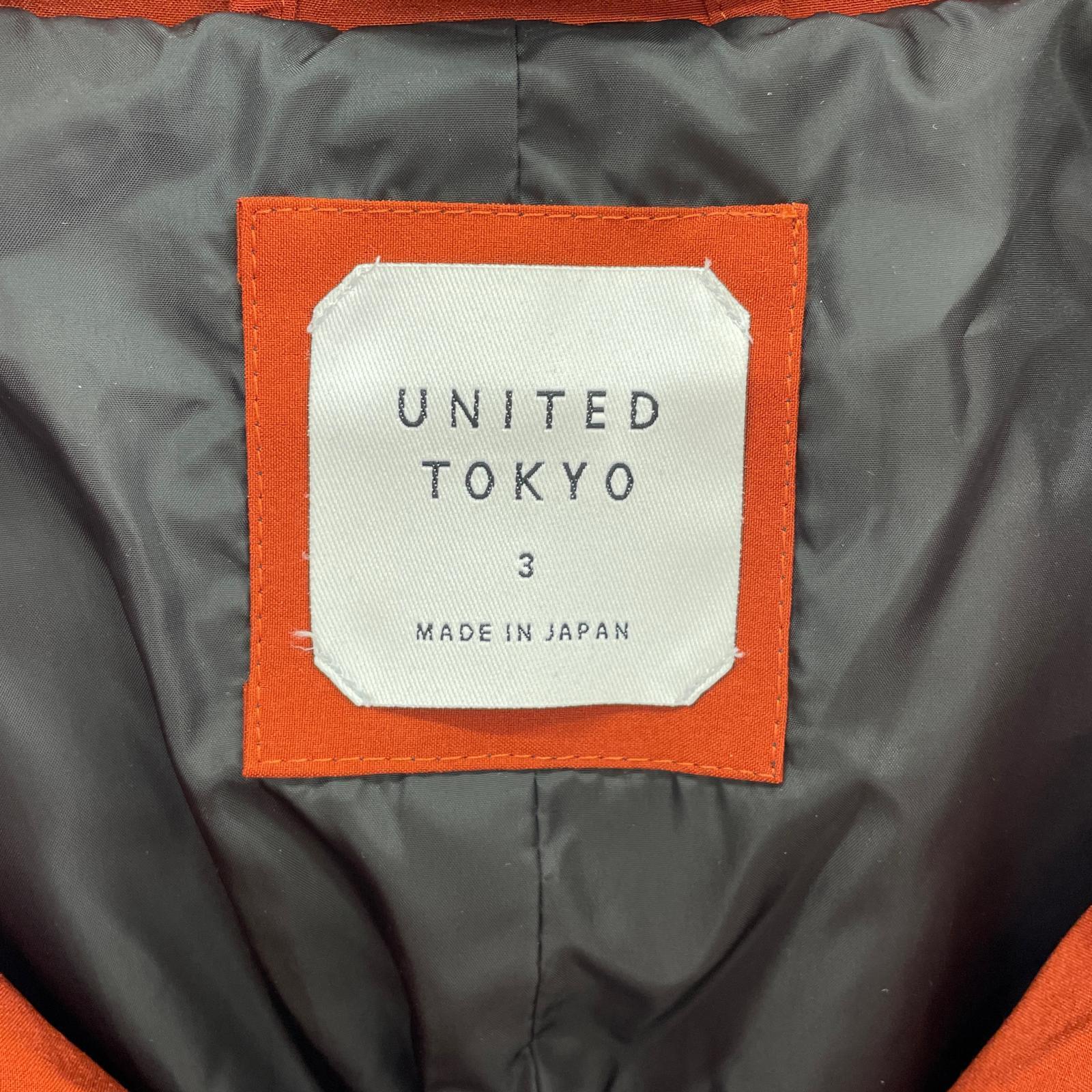 ダウンジャケット UNITED TOKYO ダウンジャケット 409555003 オレンジ (3) オレンジ