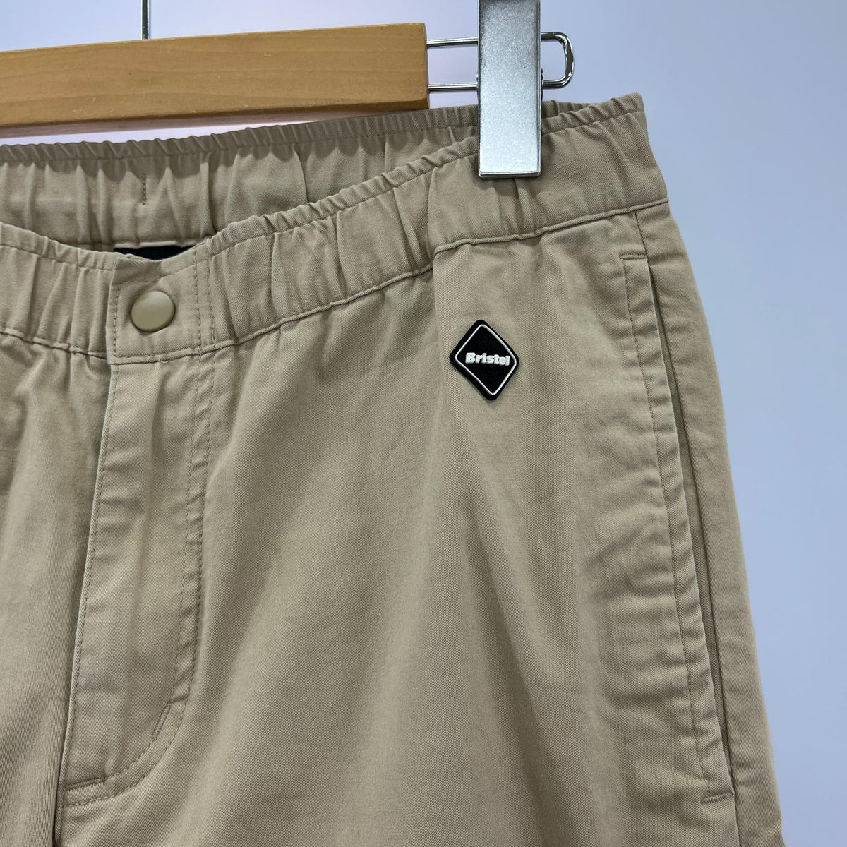 パンツ VENTILATION RIB PANTS BEG S S ベージュ