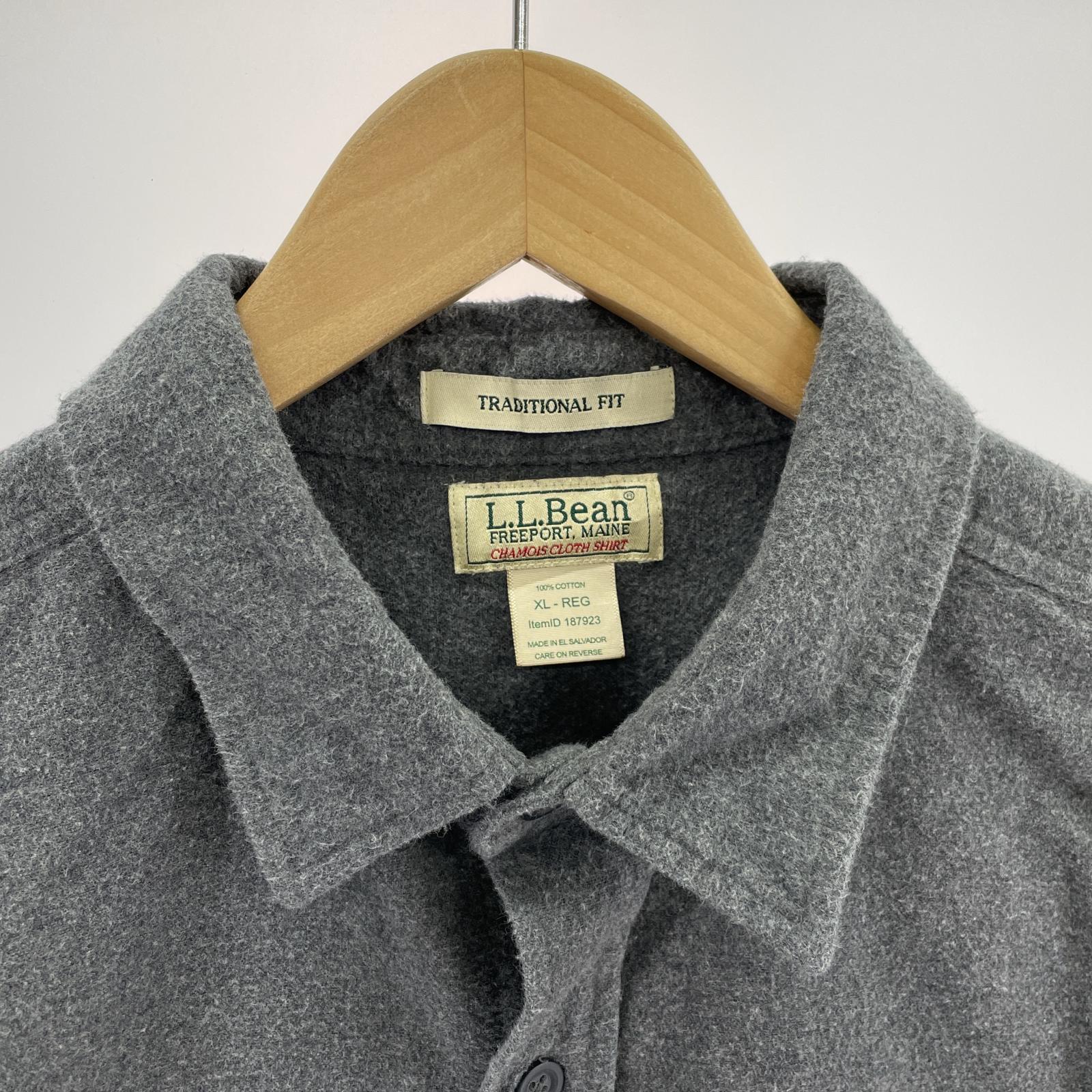 長袖シャツ シャモアクロス L/Sシャツ グレー (XL) グレー