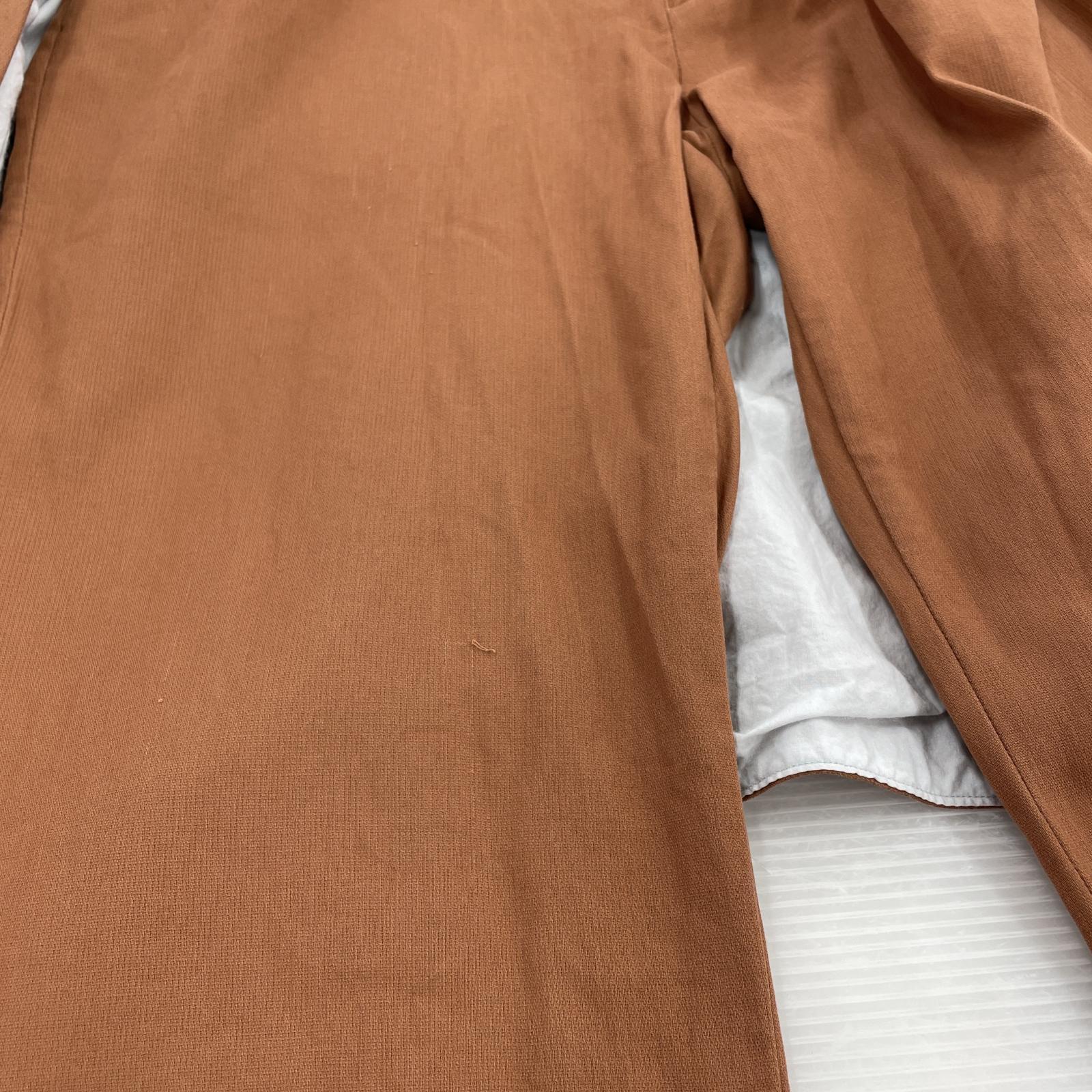 パンツ Midorikawa 21SS ラップパンツ 茶 (S) S ブラウン