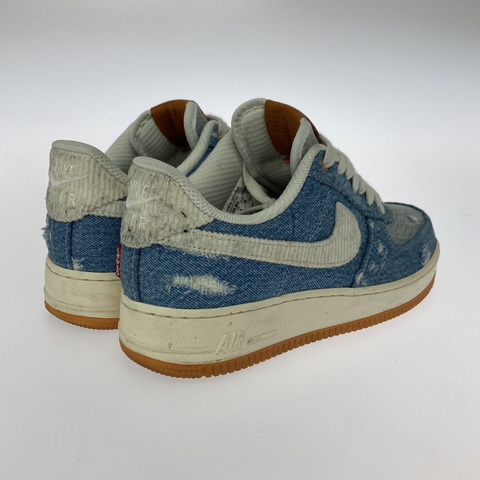 スニーカー ×Levi’s Air Force 1 Low 25.0cm 25cm (US7 UK6 1/2 EU40) ブルー