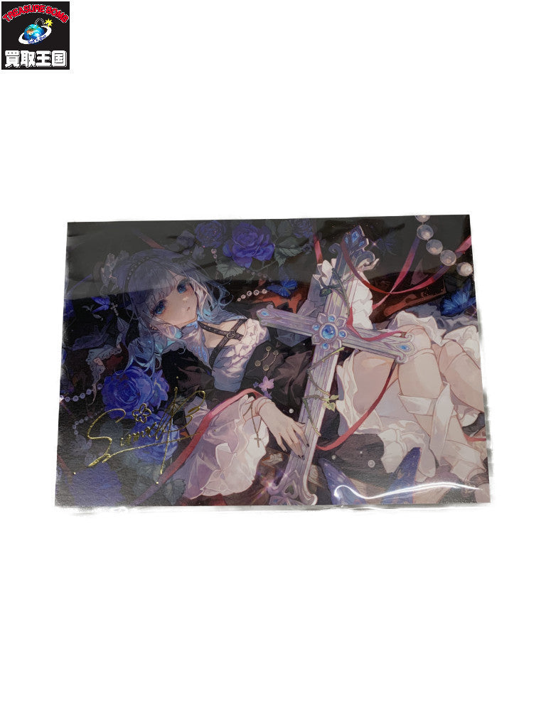ぶいすぽ 花芽すみれ 6周年記念 ポストカード フィギュア/グッズ