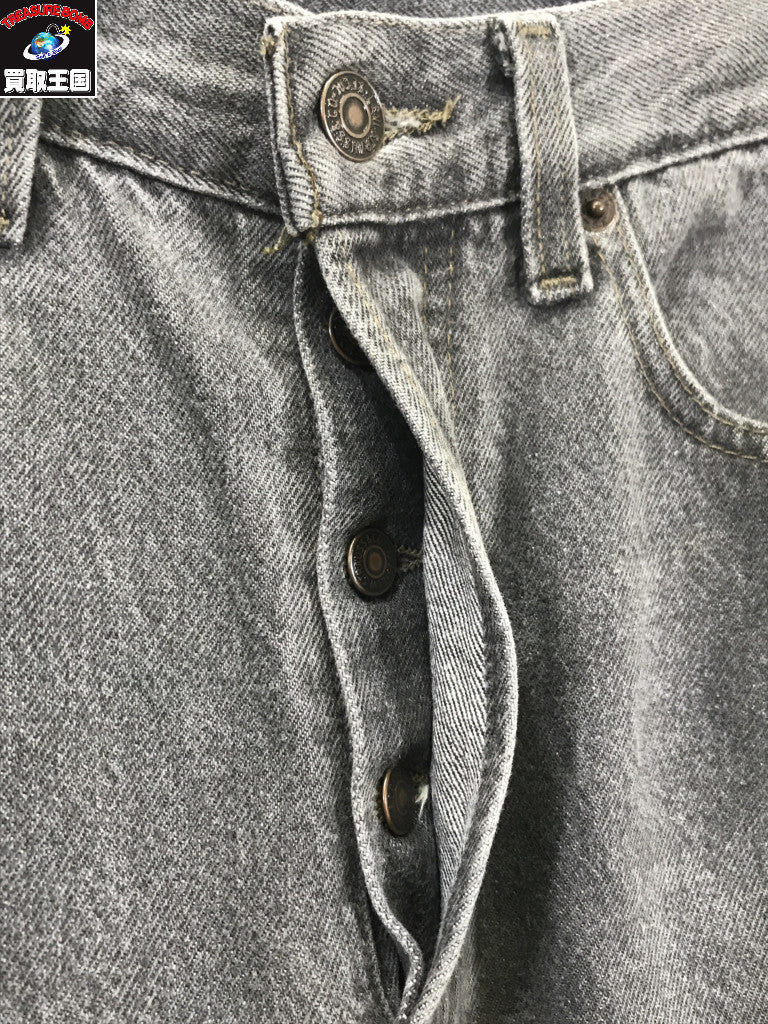 デニムパンツ 90s USA製 501 先染めブラック