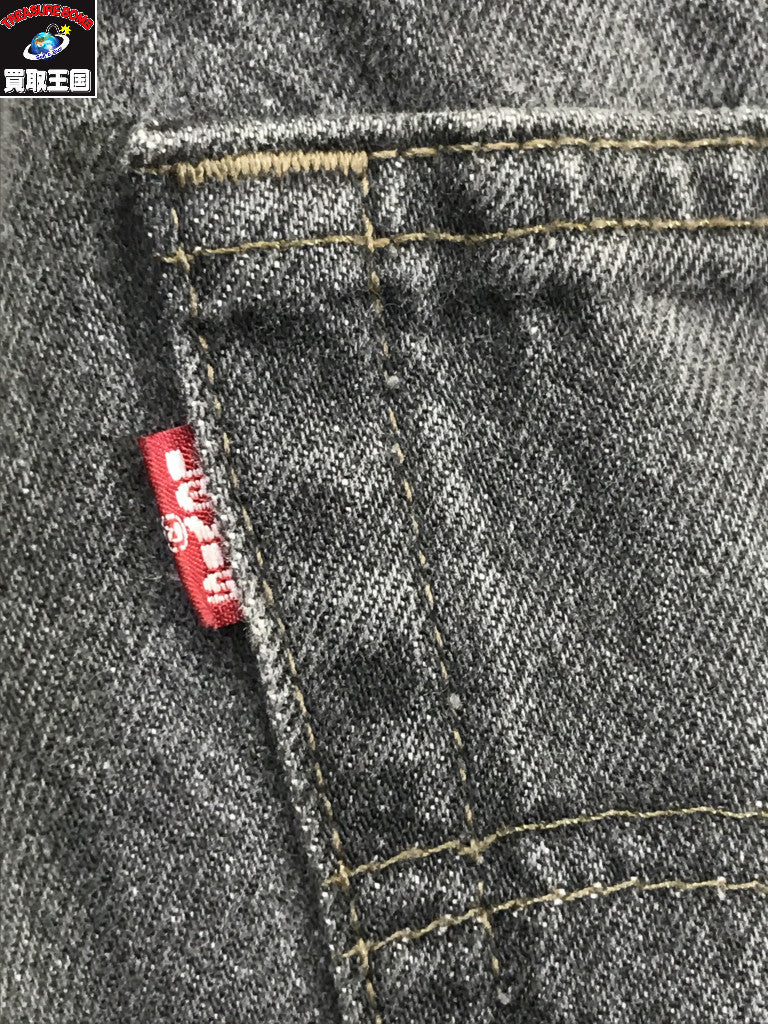 デニムパンツ 90s USA製 501 先染めブラック