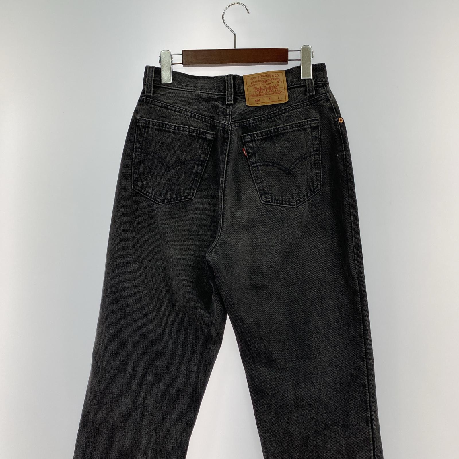 パンツ 501-0660 BLACK DENIM PANTS ブラック