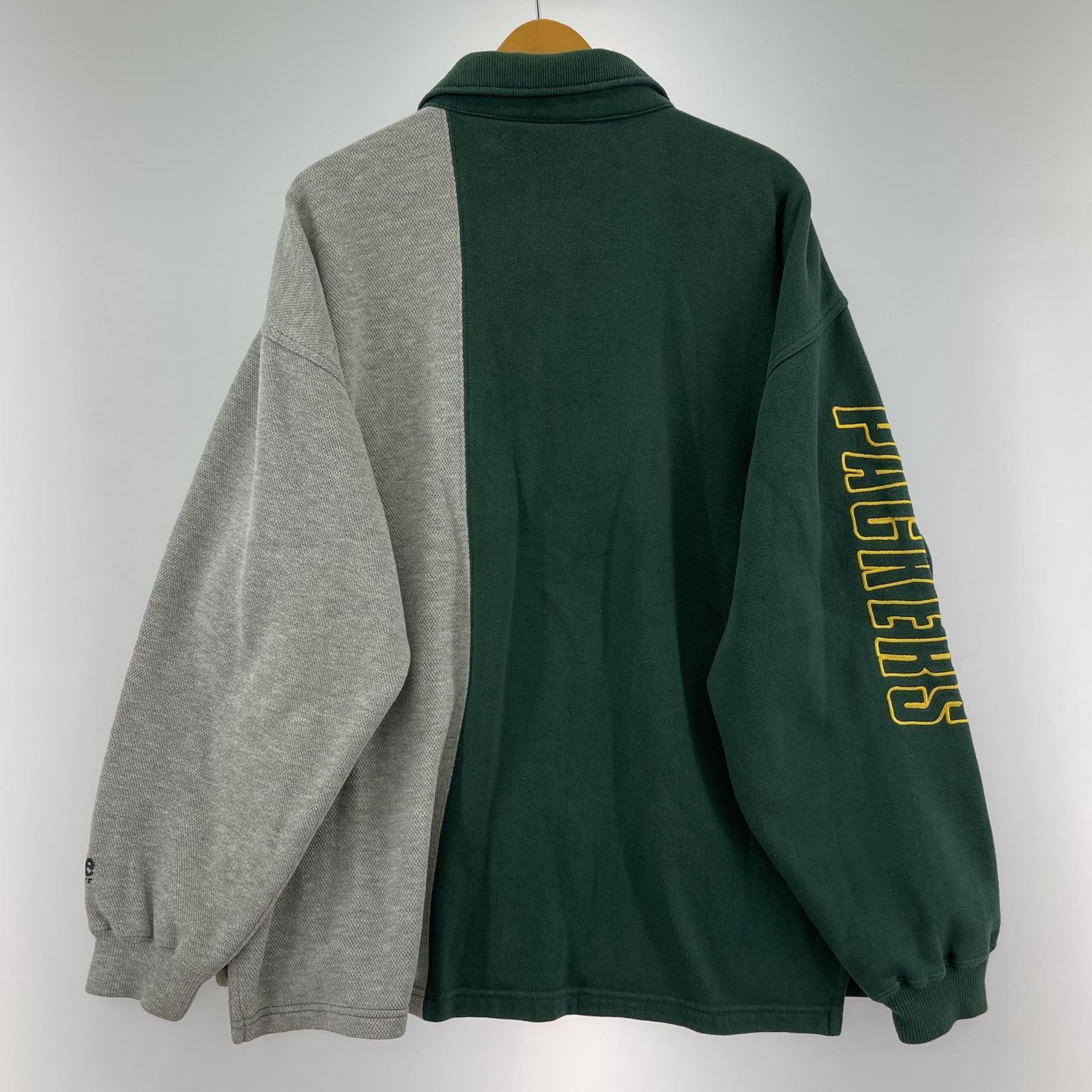 長袖Tシャツ LEE SPORT ハーフジップ 90S GRE L