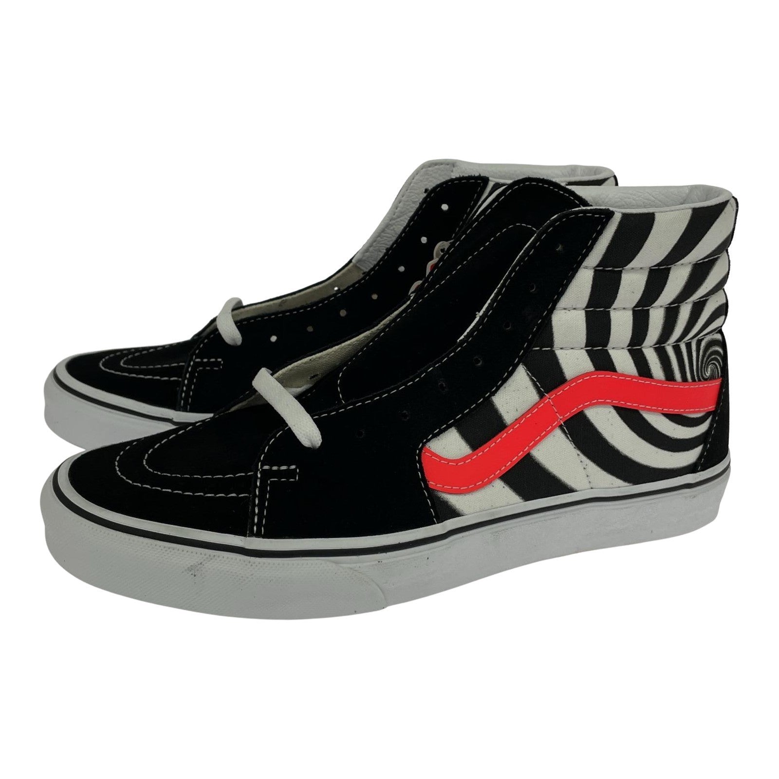 スニーカー SK8-HI BLACK/FIERY CORAL 28.5cm (US10 1/2 UK10 EU47)