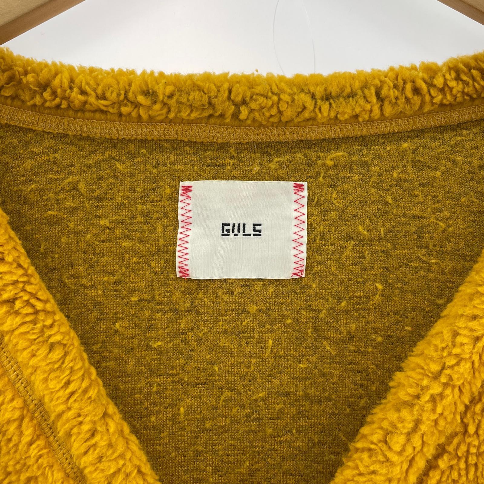 ジャケット GAVIAL 2023AW FLEECE CARDIGAN L イエロー