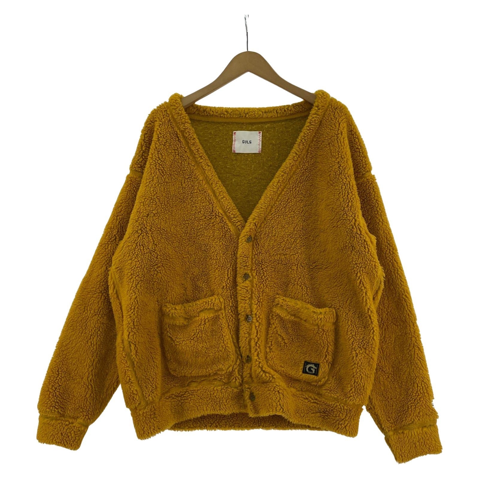 ジャケット GAVIAL 2023AW FLEECE CARDIGAN L イエロー
