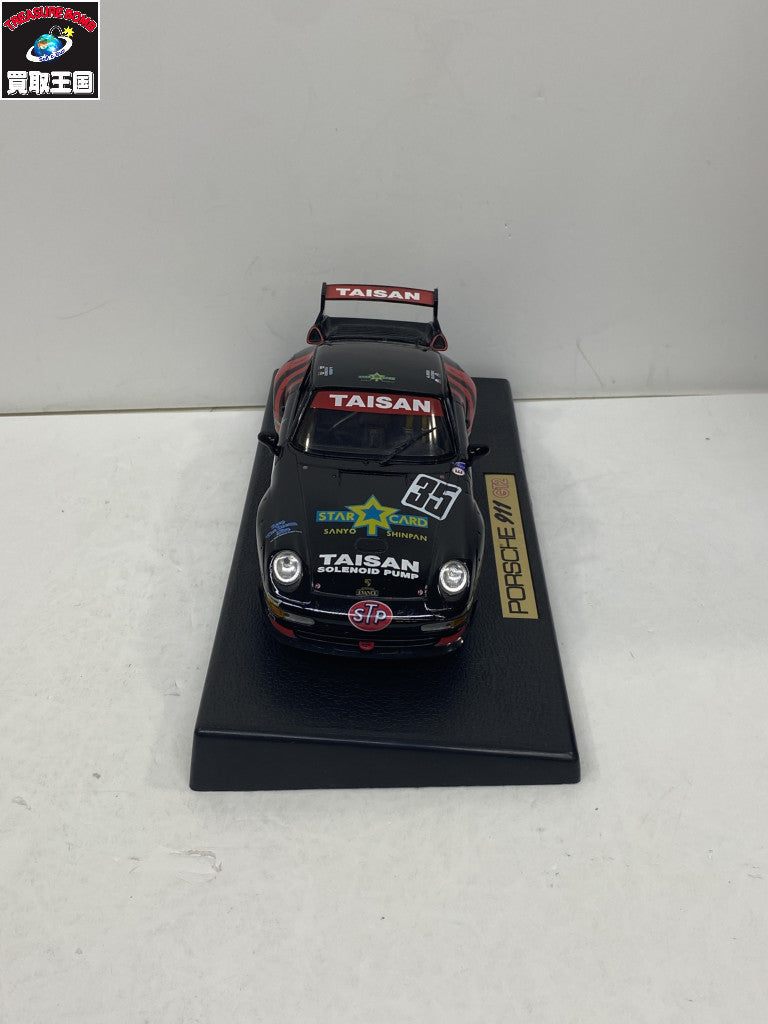 アンソン 1/18 ポルシェ911GT2 TAISAN スケールカー