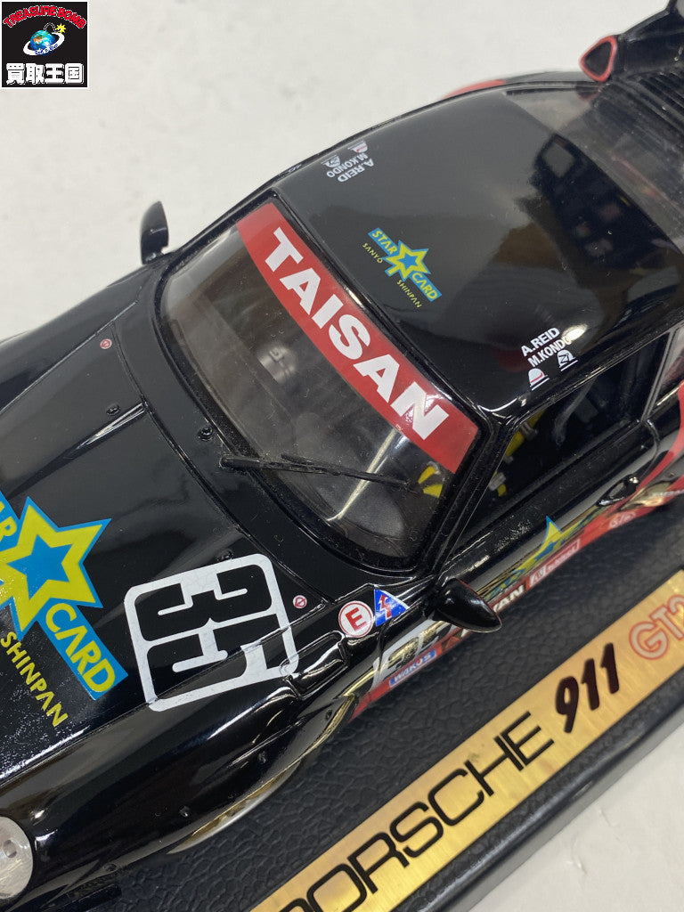 アンソン 1/18 ポルシェ911GT2 TAISAN スケールカー